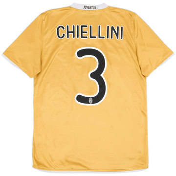 2008-09 Juventus Maillot extérieur Chiellini #3 - 6/10 - (M)