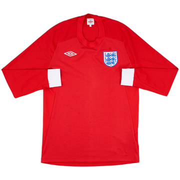 2010-11 England Maillot Extérieur ML - 6/10 - (M)