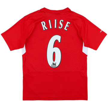 2004-06 Liverpool Maillot Domicile Riise #6 - 5/10 - (L.Boys)