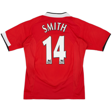2004-06 Manchester United Maillot domicile Smith #14 - 5/10 - (S)