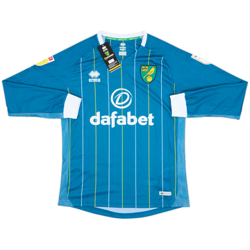 2020-21 Norwich City Maillot Extérieur ML (S)