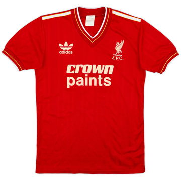 1985-87 Liverpool Maillot Domicile - 8/10 - (Y)
