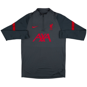 2020-21 Liverpool Nike 1/4 Zip Haut de training - 8/10 - (M)