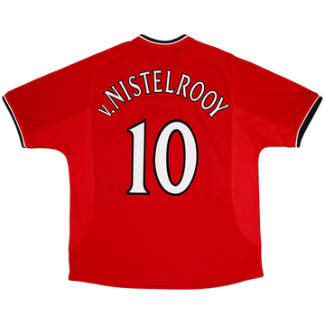 2000-02 Manchester United Maillot Domicile V.Nistelrooy #10 - 10/10 - (XXL)