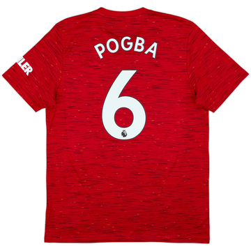 2020-21 Manchester United Maillot Domicile Pogba #6 - 9/10 - (L)