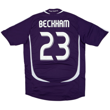 2006-07 Real Madrid Maillot third Beckham #23 - 8/10 - (M)