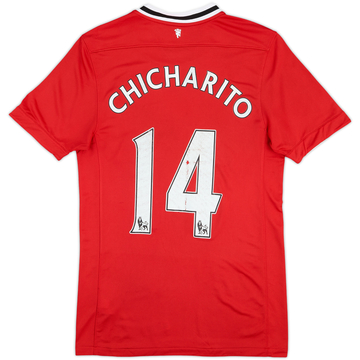 2011-12 Manchester United Maillot domicile Chicharito #14 - 5/10 - (S)