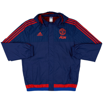 2015-16 Manchester United adidas Veste de pluie - 10/10 - (L)