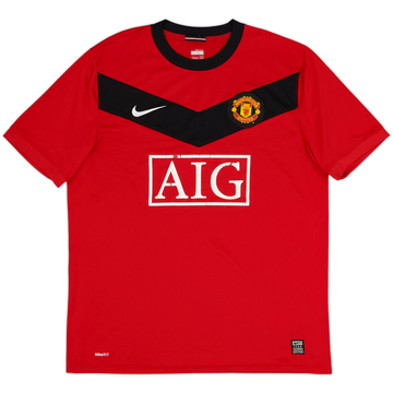 2009-10 Manchester United Maillot Domicile - 5/10 - (L)