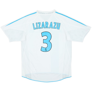 2004-05 Olympique Marseille Maillot domicile Lizarazu #3 - 7/10 - (M)
