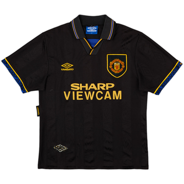 Maillot Extérieur Manchester United 1993-95 - 5/10 - (S)
