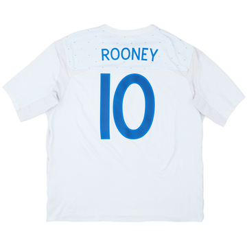 2010-11 England Maillot domicile Rooney #10 - 6/10 - (XXL)
