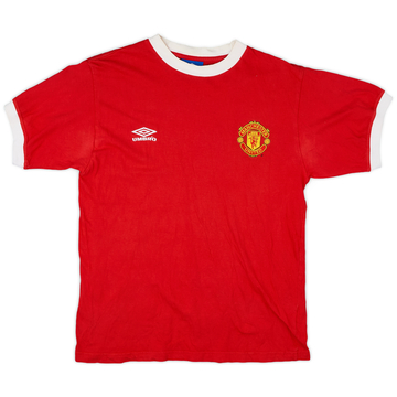 1998-99 Manchester United Umbro T-shirt Coton - 8/10 - (S)