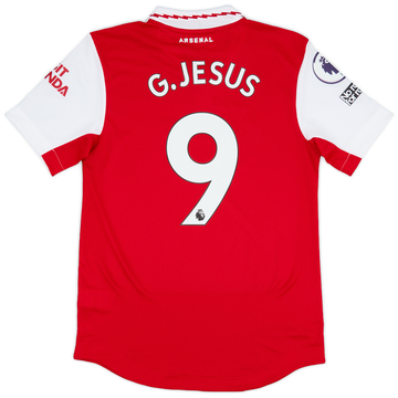 2022-23 Arsenal Maillot domicile version match G. Jesus #9