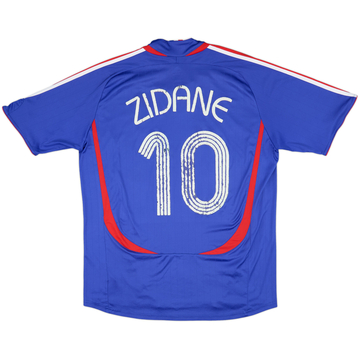 2006-07 France Maillot domicile Zidane #10 - 4/10 - (XL)