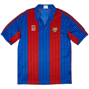 1989-92 Barcelona Maillot Domicile - 10/10 - (XL)