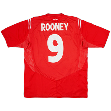 2004-06 Maillot extérieur Angleterre Rooney #9 - 8/10 - (XL)