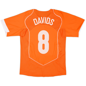 2004-06 Netherlands Maillot Domicile Davids #8 - 9/10 - (S)