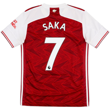2020-21 Arsenal Maillot domicile Saka #7 - 6/10 - (S)