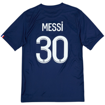 2022-23 Paris Saint-Germain Maillot Domicile Messi #30 - 8/10 - (S)
