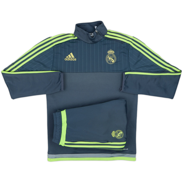 2015-16 Real Madrid adidas Survêtement - 8/10 - (XS)