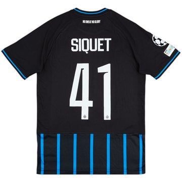 2025-25 Club Brugge Maillot Domicile Version Match Champions League Siquet #41