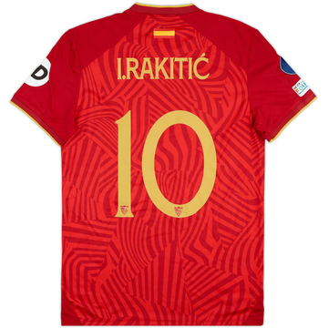 2023-24 Sevilla Maillot extérieur Supercoupe version match I.Rakitic #10