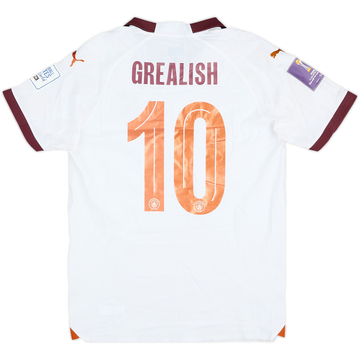Maillot extérieur Manchester City 2023-24 Coupe du Monde des Clubs édition match Grealish #10