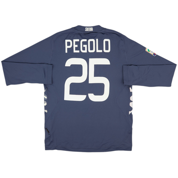 2012-13 Siena Maillot de gardien de match Pegolo #25