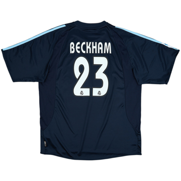 2003-04 Real Madrid Maillot extérieur Beckham #23 - 9/10 - (L)