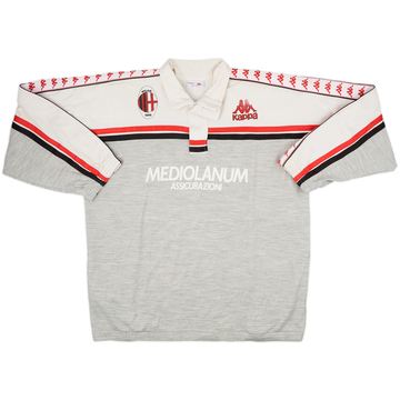 Veste de survêtement 1/4 Zip Kappa AC Milan 1987-88 - 8/10 - (XL)