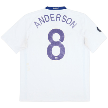 2008-10 Manchester United Maillot extérieur Anderson #8 - 4/10 - (L)