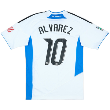 2010 San Jose Earthquakes Maillot de match extérieur Alvarez #10