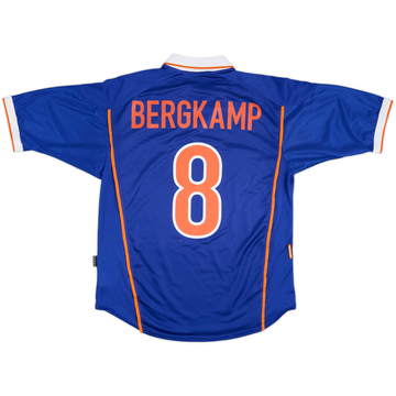 1998-00 Netherlands Maillot extérieur Bergkamp #8 - 8/10 - (L)