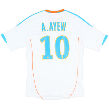 2012-13 Olympique Marseille Maillot Domicile A.Ayew #10 - 8/10 - (S)