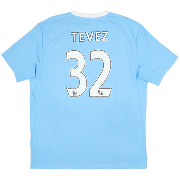 2009-10 Manchester City Maillot domicile Tevez #32 (XL)