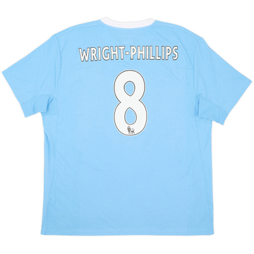 2009-10 Manchester City Maillot Domicile Wright-Phillips #8 (XL)