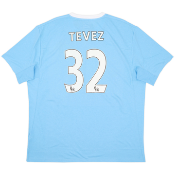 2009-10 Manchester City Maillot domicile Tevez #32 (XXL)