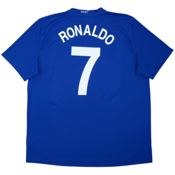 2008-09 Manchester United Maillot third Ronaldo #7 - 9/10 - (3XL)