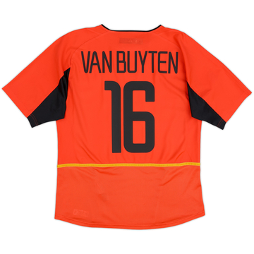 2002-04 Maillot domicile Belgique Van Buyten #16 - 6/10 - (M)