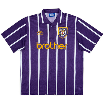 1993-94 Manchester City Maillot extérieur - 8/10 - (XL)