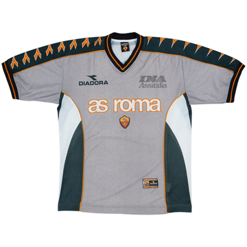 1999-00 Roma Diadora Maillot d'entraînement - 5/10 - (L)