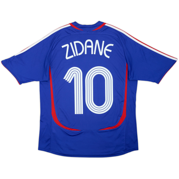 2006-07 France Maillot domicile Zidane #10 - 8/10 - (XL.Boys)