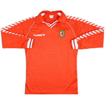 1988-90 Wales Maillot de match Domicile ML #2