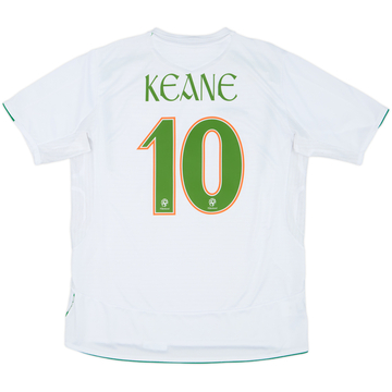 2005-07 Maillot extérieur Irlande Keane #10 - 6/10 - (L)