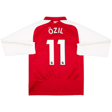 2017-18 Arsenal Maillot Domicile ML Ozil #11 (S)