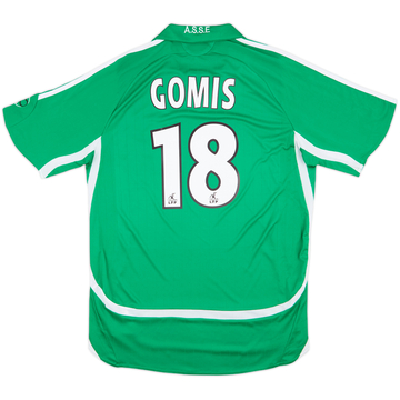 2006-07 Saint Etienne Maillot Domicile Gomis #18 - 8/10 - (M)