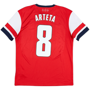 2012-14 Maillot domicile Arsenal Arteta #8 - 6/10 - (M)