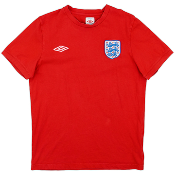 2010-11 England Umbro Tee Coton - 8/10 - (M)