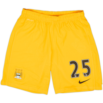 2014-15 Manchester City Shorts de gardien #25 - 9/10 - (M)